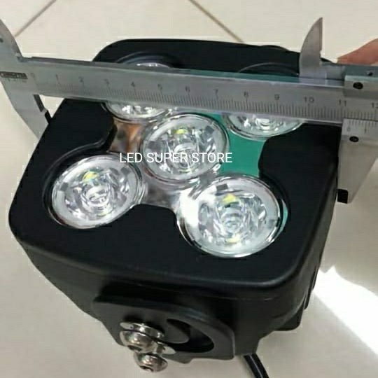 Lampu Kerja 50w 5 LED / Work Lamp Cree 50 watt Putih | Off Road 50W (10-30v)