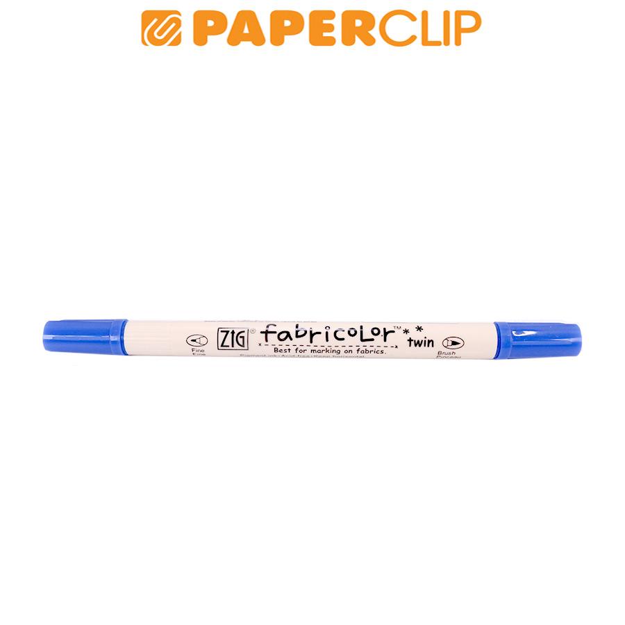 

PEN BRUSH ZIG KURETAKE FABRICOLOR TWIN TC-40000 030 BLUE