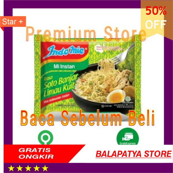 

40 OFF KHUSUS HARI INI !!! indomie Soto Banjar Limau kuit