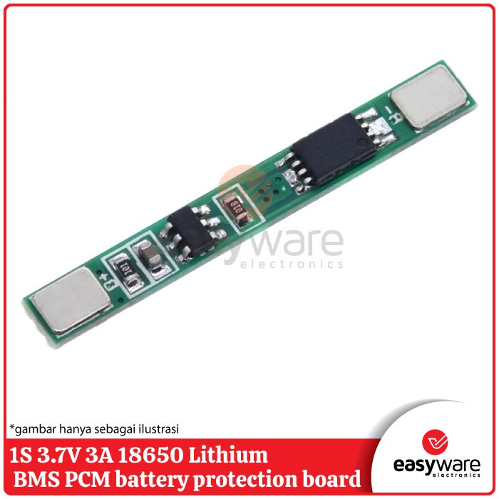 BMS 1S 3.7V 3A 18650 Li-ion BMS PCM Battery Protection board