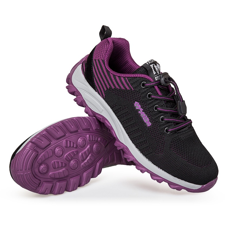 Lalafunny Sepatu Sneakers Wanita Kasual Sepatu Wanita Luar Bernapas Non-Slip Sport Shoes-6