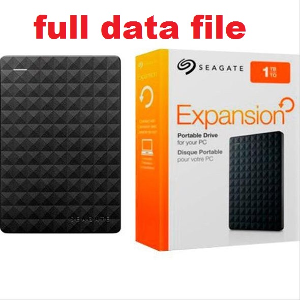 HDD EKSTERNAL USB 3.0 full data firmware NEW 1TB