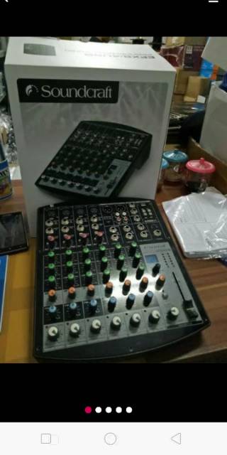 Mixer soundxraft Efx-8 4 USB  8channel