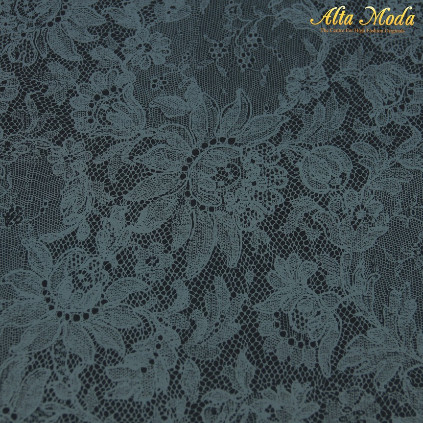 

Alta Moda Cotton Stretch Abu Tua Motif Renda Bunga (1M)