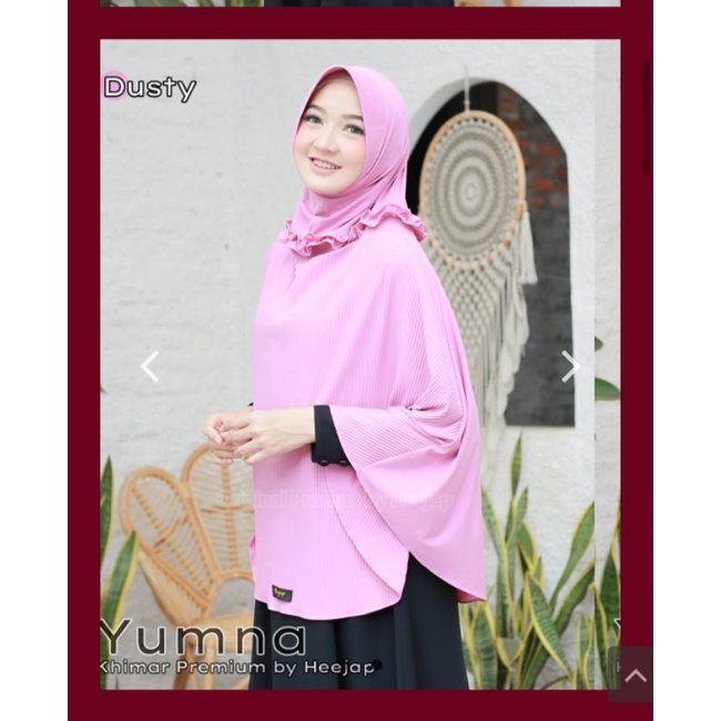 KHiMAR PLISKET  INSTAN YUMNA || BY HEEJAP ||  READY STOK