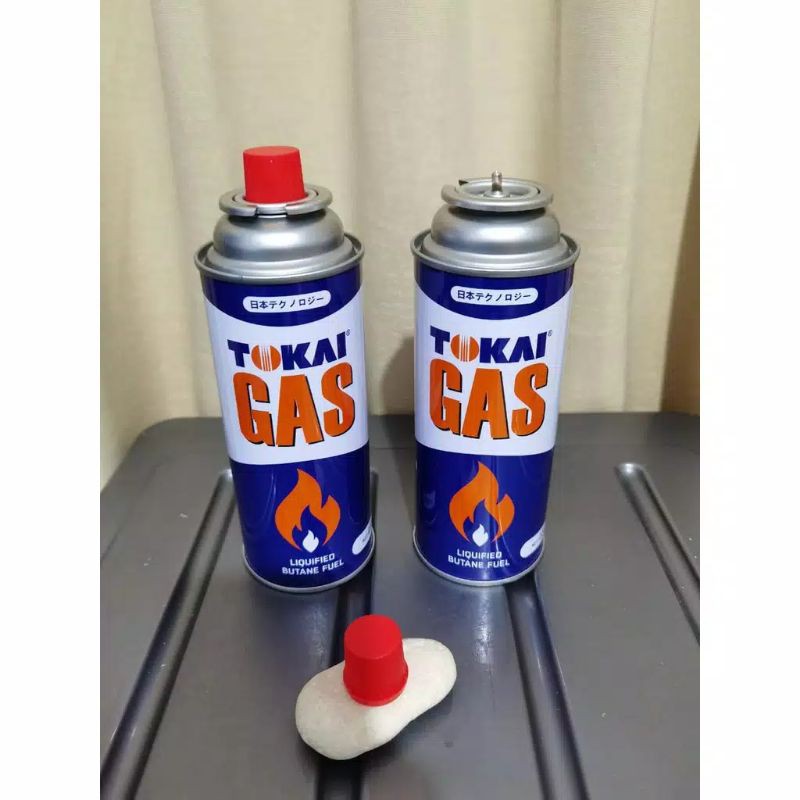 Kaleng Gas Baru (Untuk Kompor Portable Sudah Sama Isi nya 235gram / 400 gram)