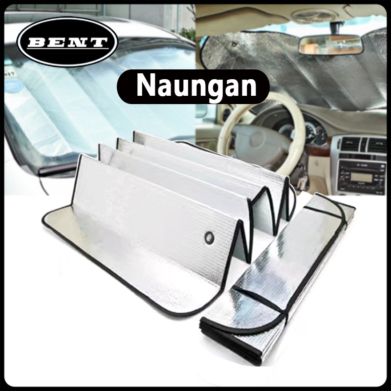 Tabir Surya Aluminium Penahan Panas Mobil Sun Shade/Pelindung Panas Dashboard Tirai Kaca Depan Mobil Sun Shield