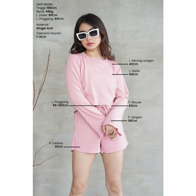 Dames Lounge Wear One Set Wanita