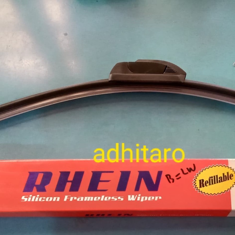 Wiper Rhein Frameless mulai dari pjg 14 inci - 20 inci