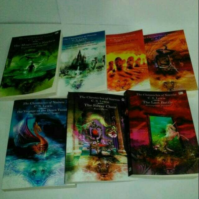 BUKU THE CHRONICLE OF NARNIA 1-7 MURAH BARU SEGEL