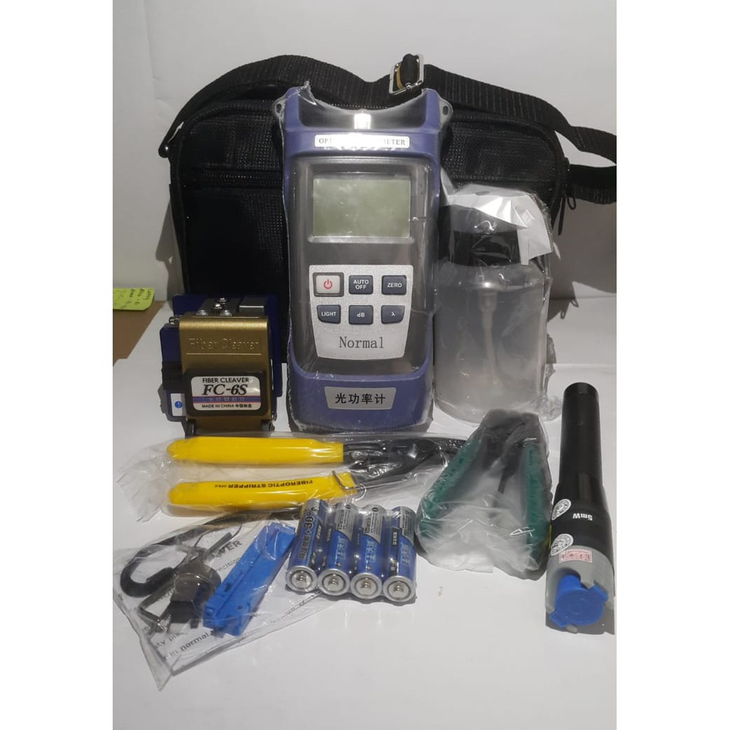 FIBER OPTIK TOOL KIT SET FTTH / CATV