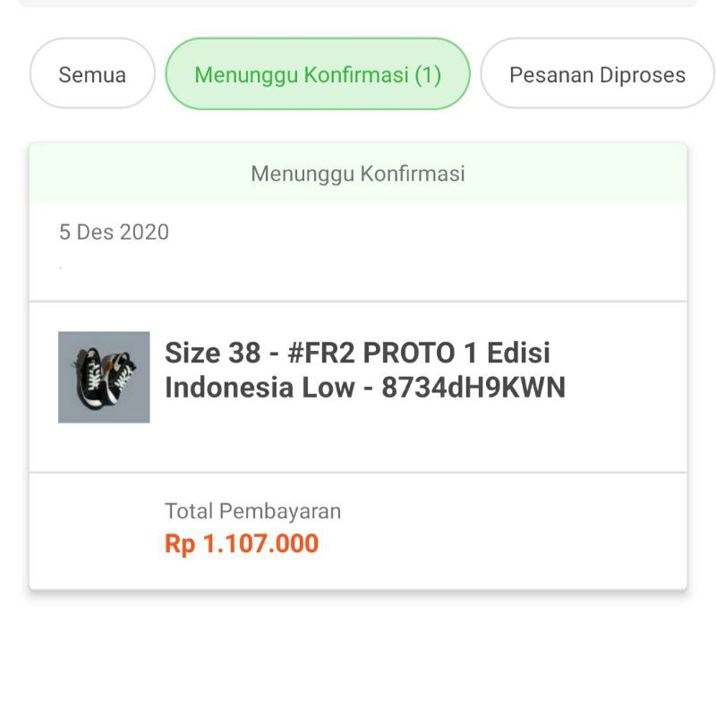 sepatu compass fr2 low size 38 bnib (pre order)