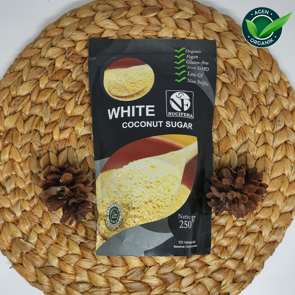 

Nucifera White Coconut Sugar / Gula Kelapa Putih 250 Gram