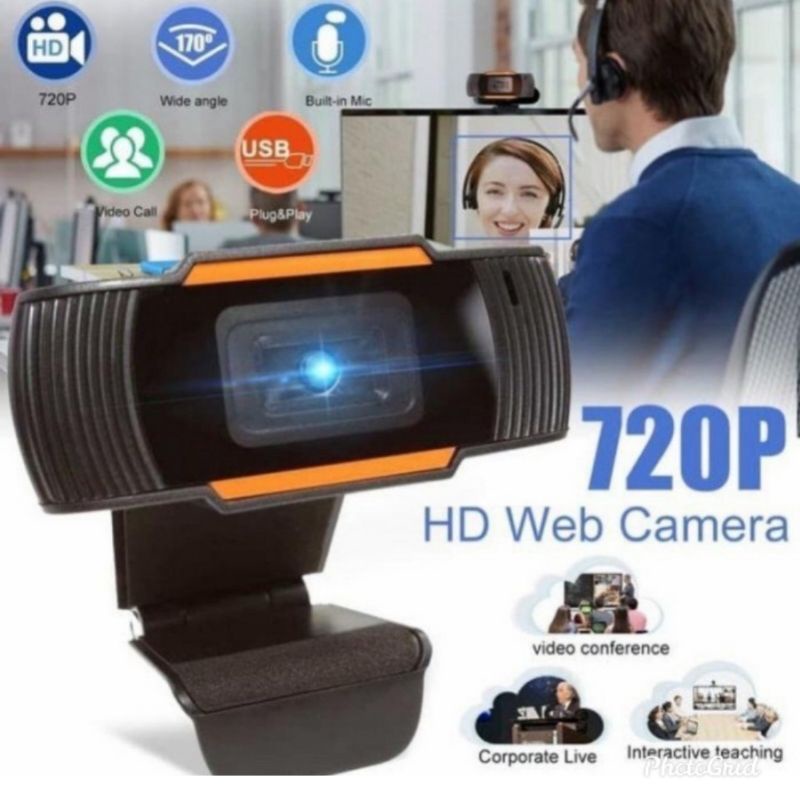 CAMERA USB WEBCAM HD WEB-01 720P KAMERA WEBCAM LAPTOP KOMPUTER