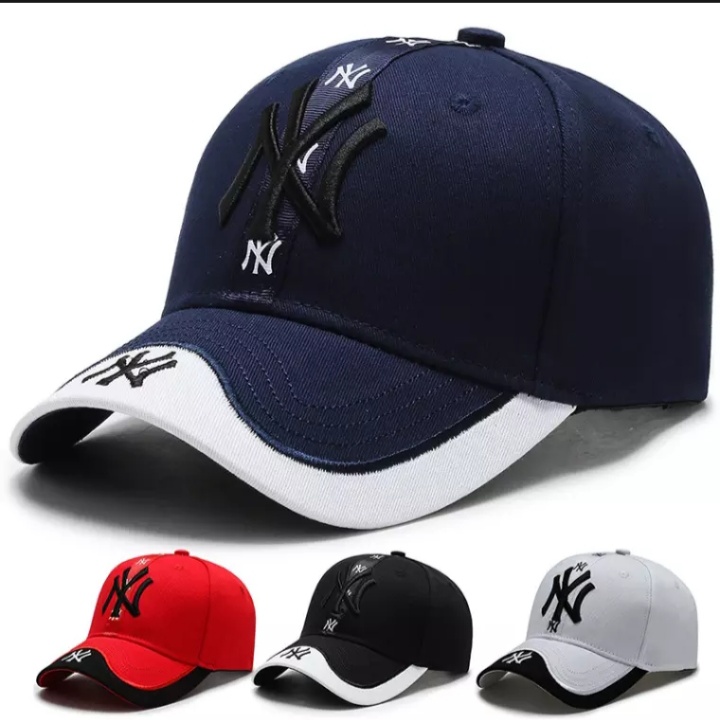 MURAH LEBAY TOPI CAPS BASEBALL NY DUAL TONE TOPI PRIA DISTRO SPORTY TOPI SEPEDA 2021 IBRA SHOP