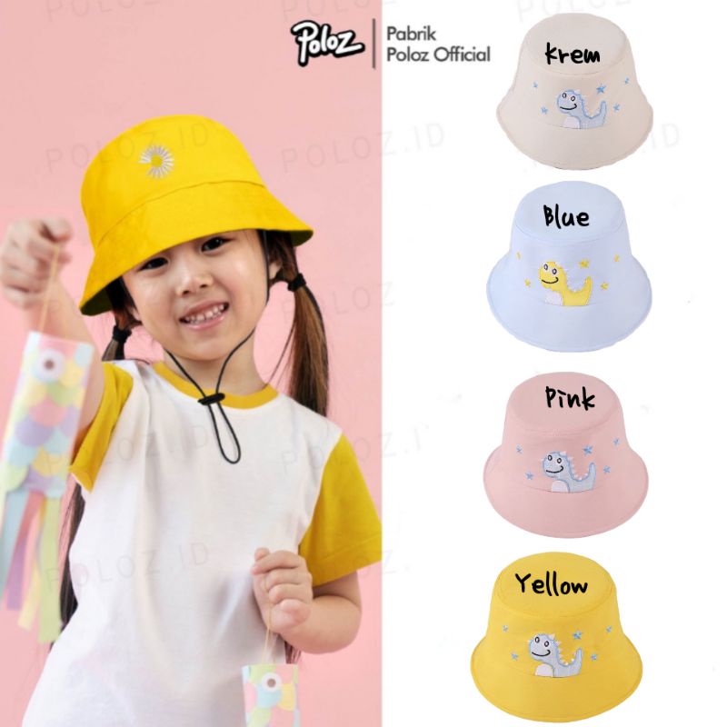 [rumahbayipdg] Topi bucket tali anak 3-8 thn cwe cwo