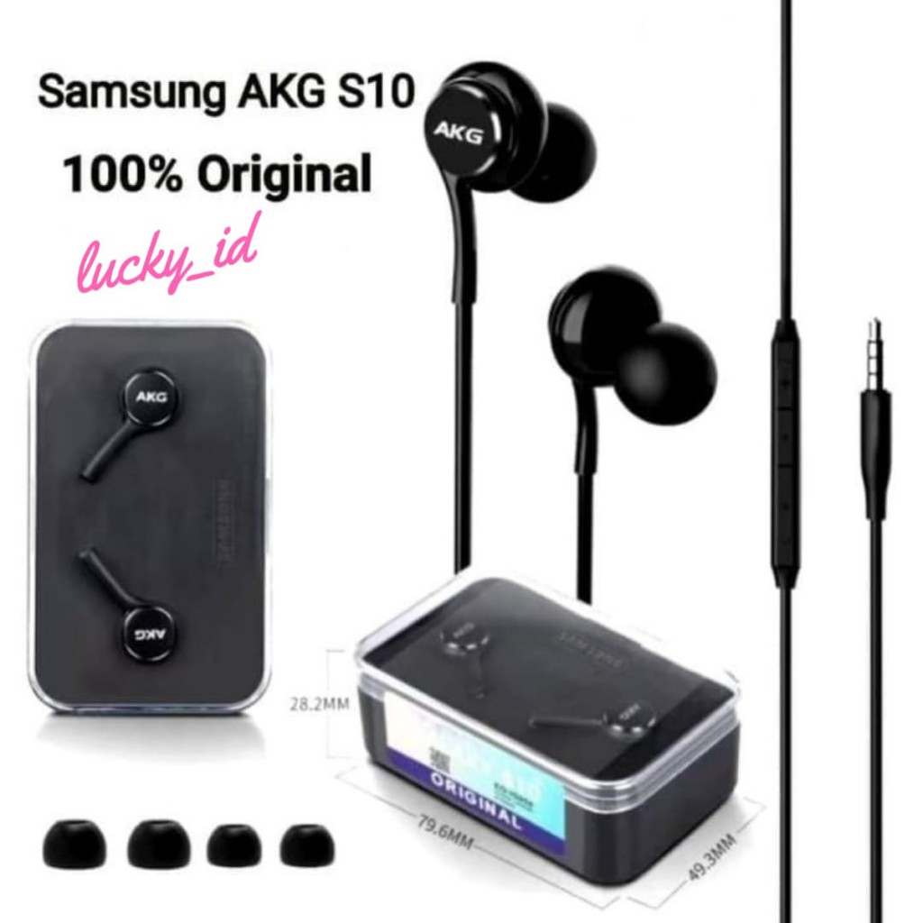 Handsfree AKG ORIGINAL S10+ Earphone Samsung AKG S10 S10+