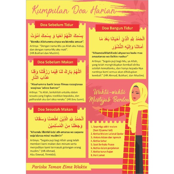 

Panduan Sholat lengkap Doa Surat Al-quran
