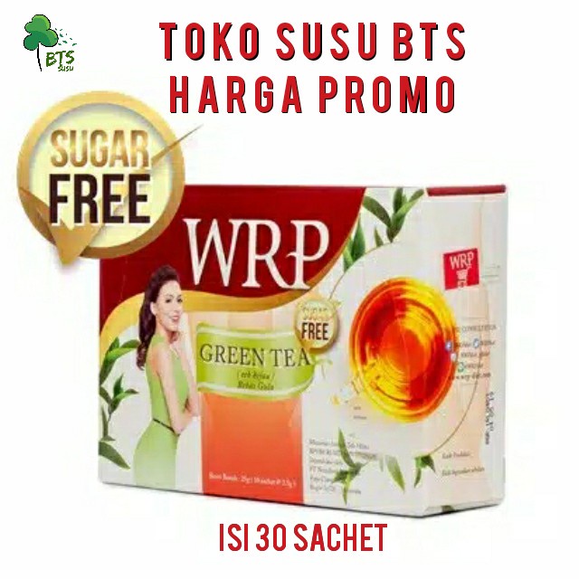 

(BISA COD) WRP DIET TEA GREEN TEA ISI 30'S / TEH DIET WRP