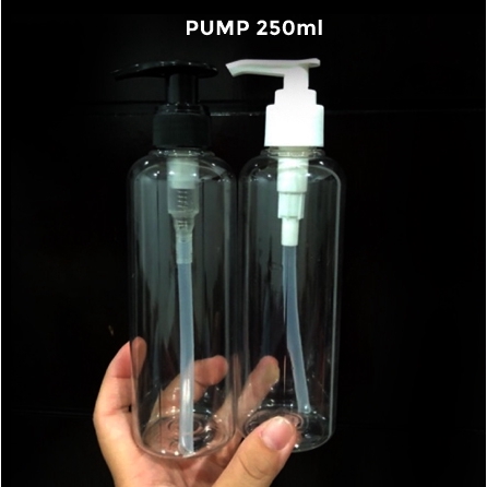 Botol Fliptop Botol Spray Botol Pump Plastik Transparan 30ml  50ml  100ml  250ml