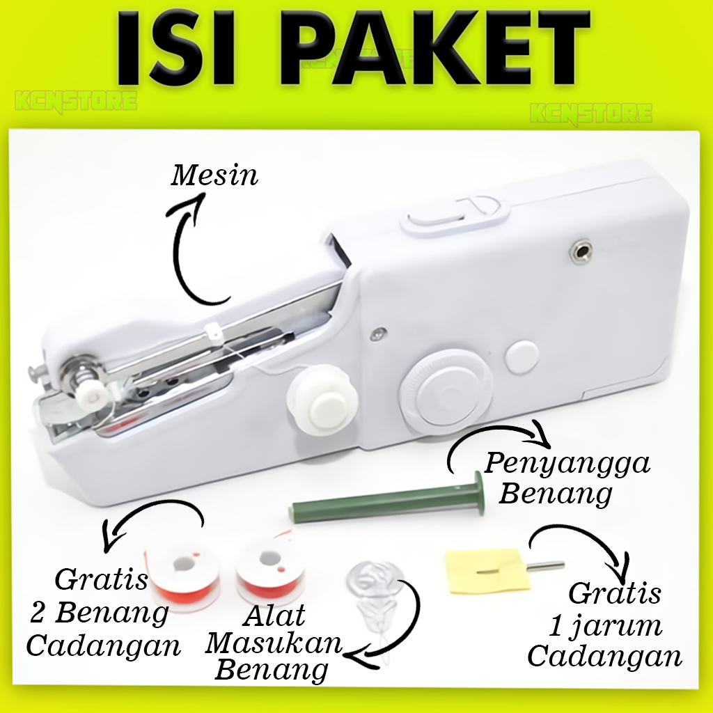 ALAT JAIT PORTABLE MESIN JAHIT MENJAHIT JAIT TANGAN MINI KECIL PORTABLE PORTABEL ELEKTRONIK STAPLES-8