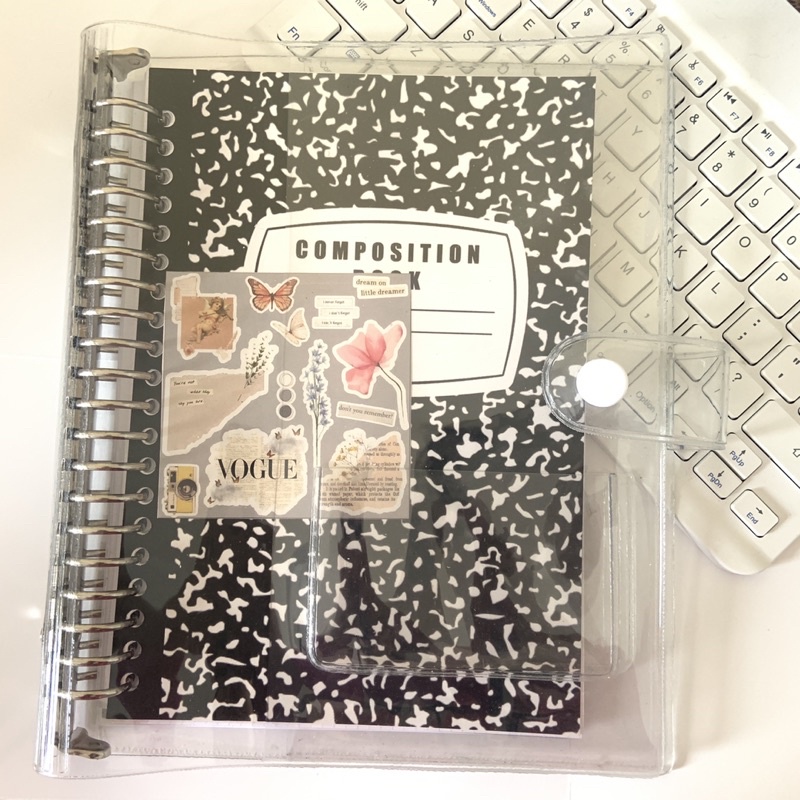 

Binder Transparant FREE Kertas dan Gift Agenda Clear A5 A6 20 Ring/6 Ring Tampilan Baru