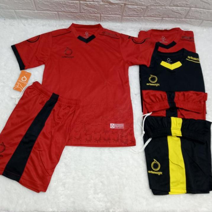 Stok terbatas.. Baju Olahraga Baju futsal Baju Bola Kaos Bola Anak2 SD/SMP Umur 6-12Thn