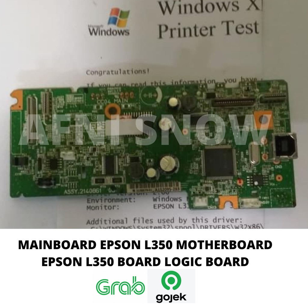 Board Printer Epson L350, Mainboard L350, Motherboard L350 used