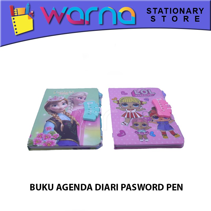 

BUKU AGENDA DIARI PASWORD PEN