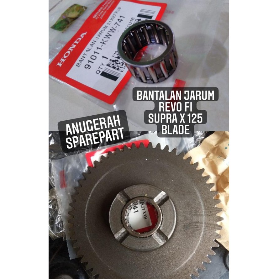 Bantalan jarum Honda Revo Supra x 125 Blade ORI 91011KWW741 91011-KWW-741