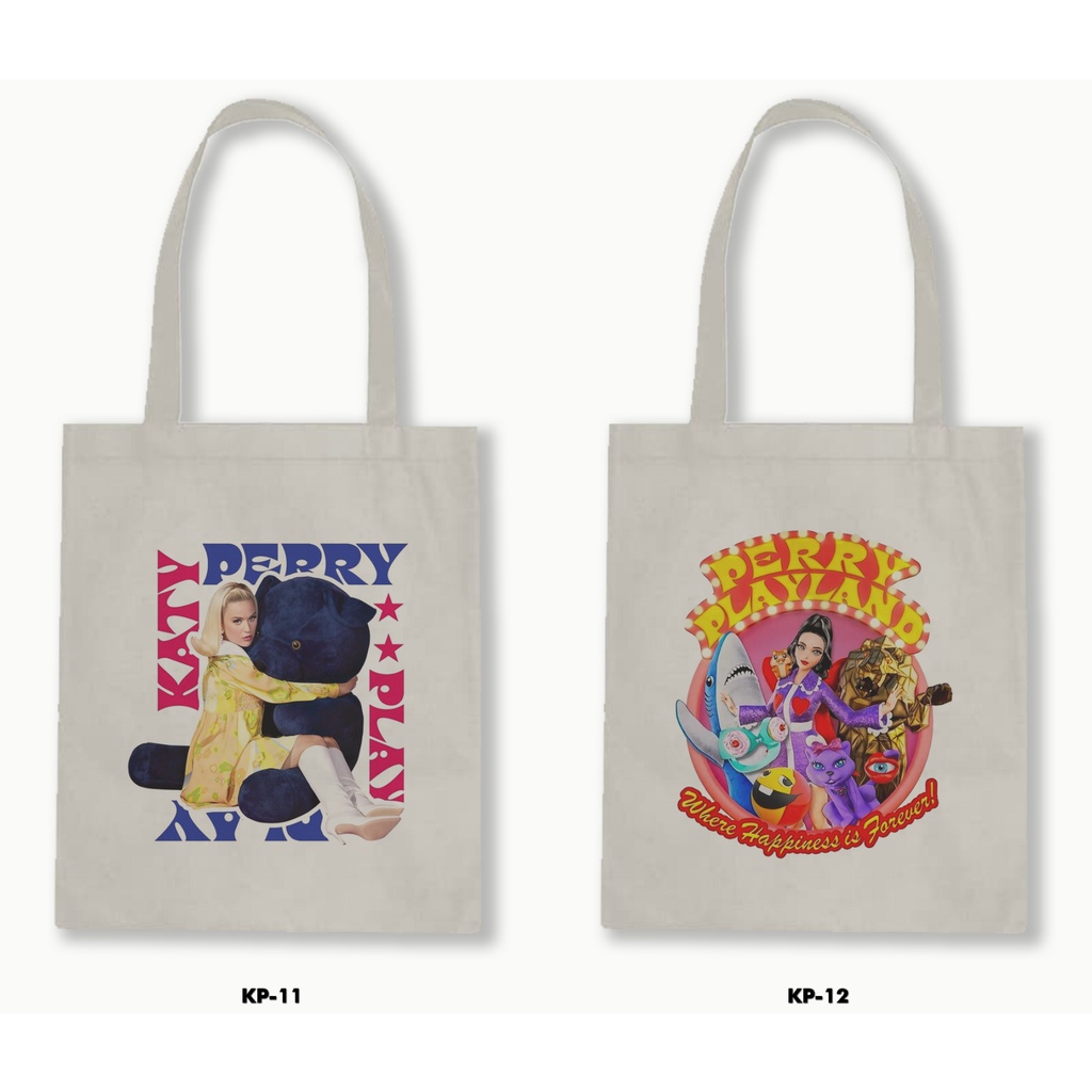 TOTE BAG BLACU - KATY PERRY 01