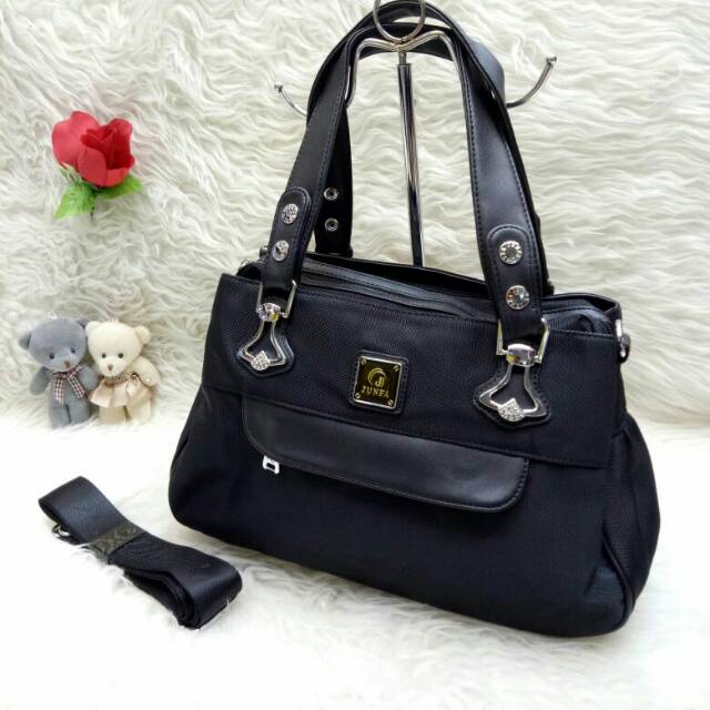 TAS WANITA FASHION JUNFA KANVAS PREMIUM 7722