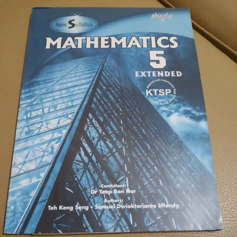MATHEMATICS 5 EXTENDED SHINGLEE, KTSP