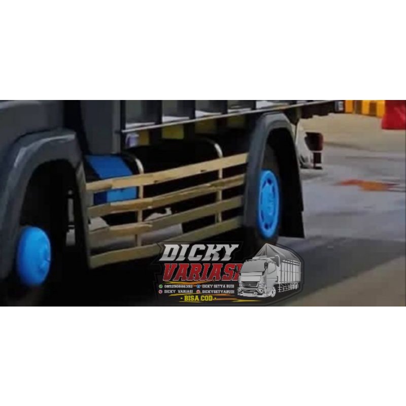 Pengaman truk Ban Dobel Stenlis hollow 4tingkat