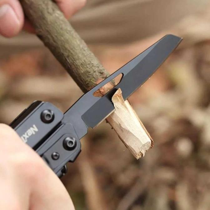 Pisau Lipat Outdoor Multifungsi Xiaomi Nextool 10 in 1 Knife Tool
