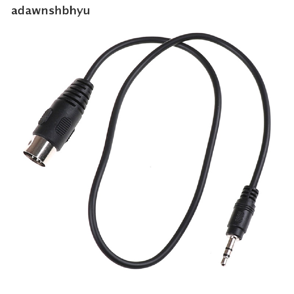 Kabel Audio Jack Stereo adawnshbhyu 1x Din 5pin Din MIDI Male Ke 3.5mm Male 50cm 0.5m