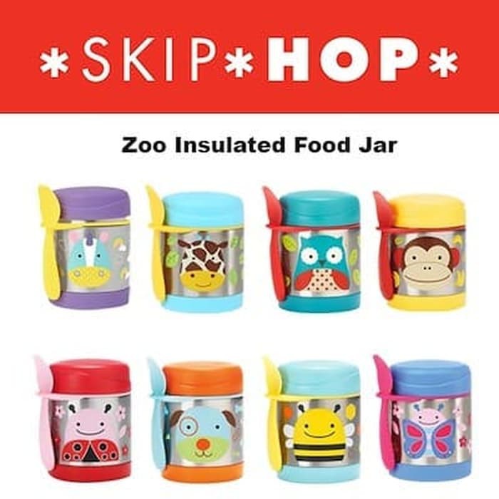 Skip Hop Zoo Food Jar Tempat Makan Bayi