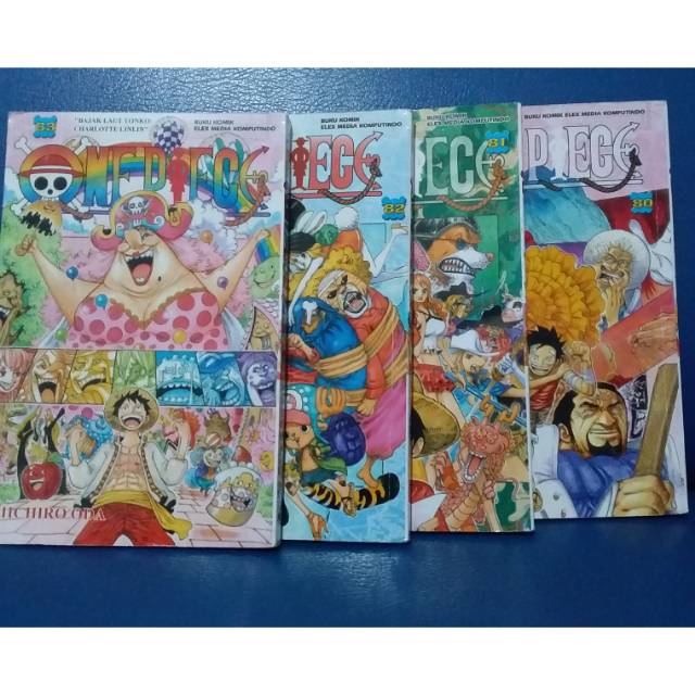 Komik Manga Seri One Piece vol 80-83ong by Eiichiro Oda
