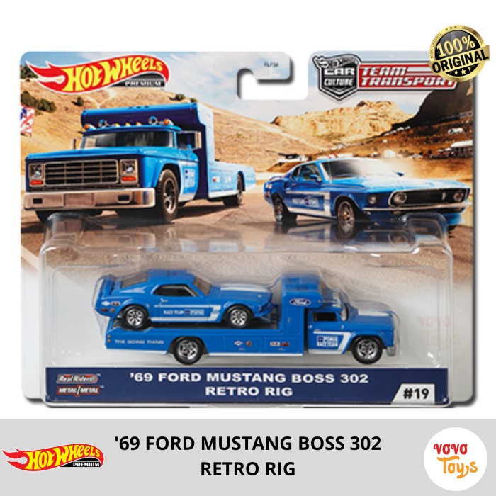 69 Ford Mustang Boss 302 Retro Rig 