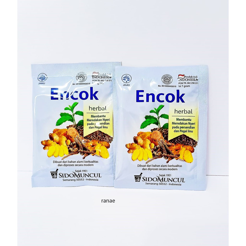 ENCOK Herbal Sidomuncul - Membantu Meredakan Nyeri Pada Persendian