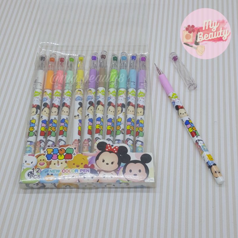 

MYBEAUTY8 | Bulpen 12 Warna / Pen 12 Warna /Bolpen 12 Warna