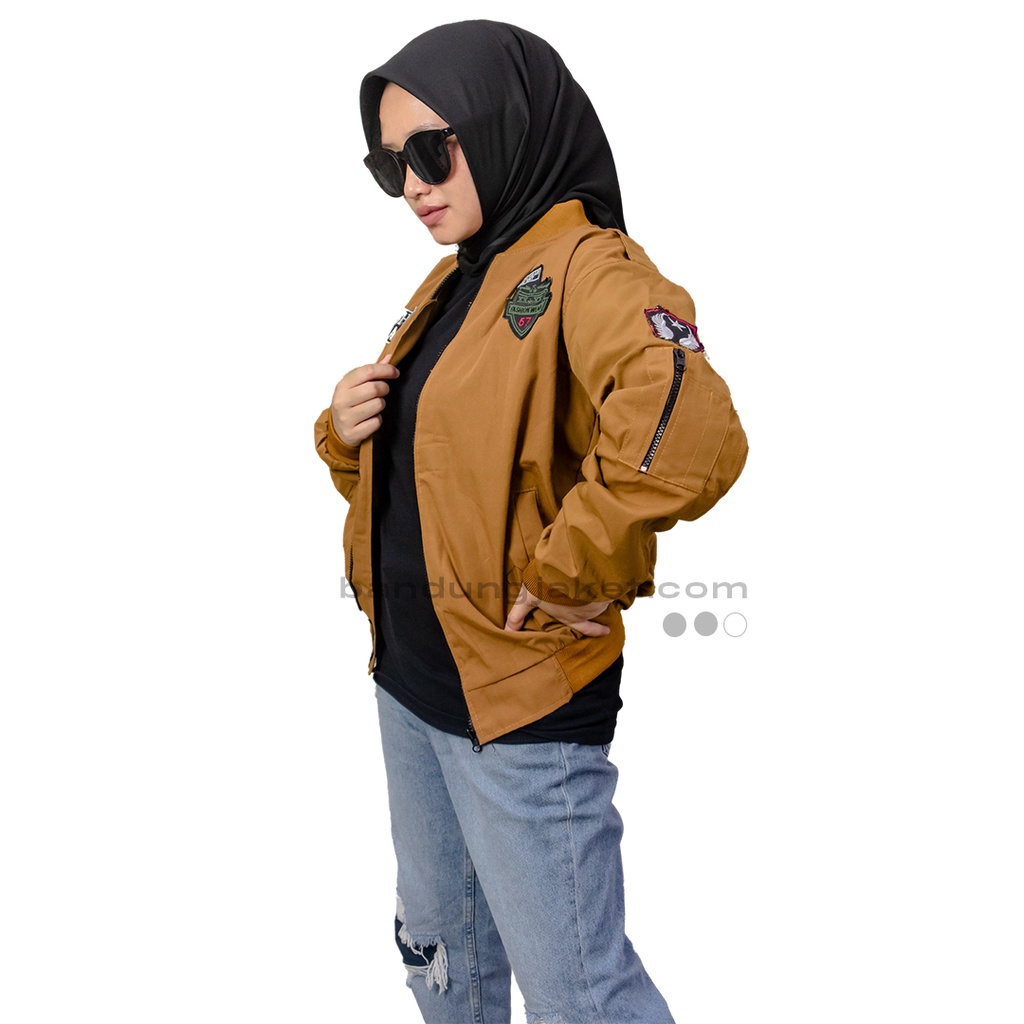 ARAGON BOMBER MUSTARD || Jacket Bomber Pilot || Jaket Pria Masakini