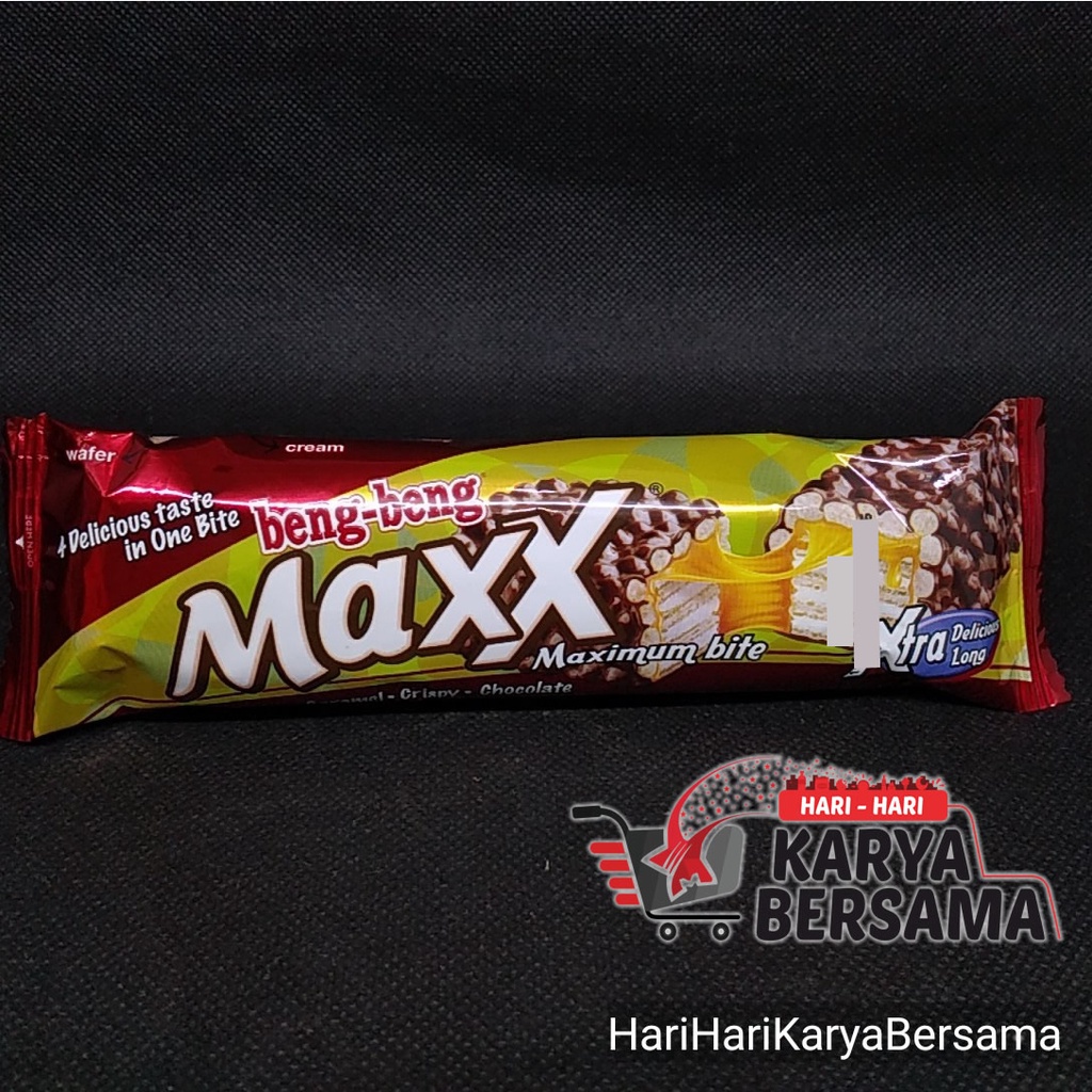 

BENG-BENG MAXX WAFER CARAMEL CRISPY CHOCOLATE 32GR