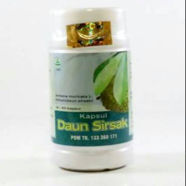 

Daun Sirsak 60Kpsl Tazakka obat Darah Tinggi