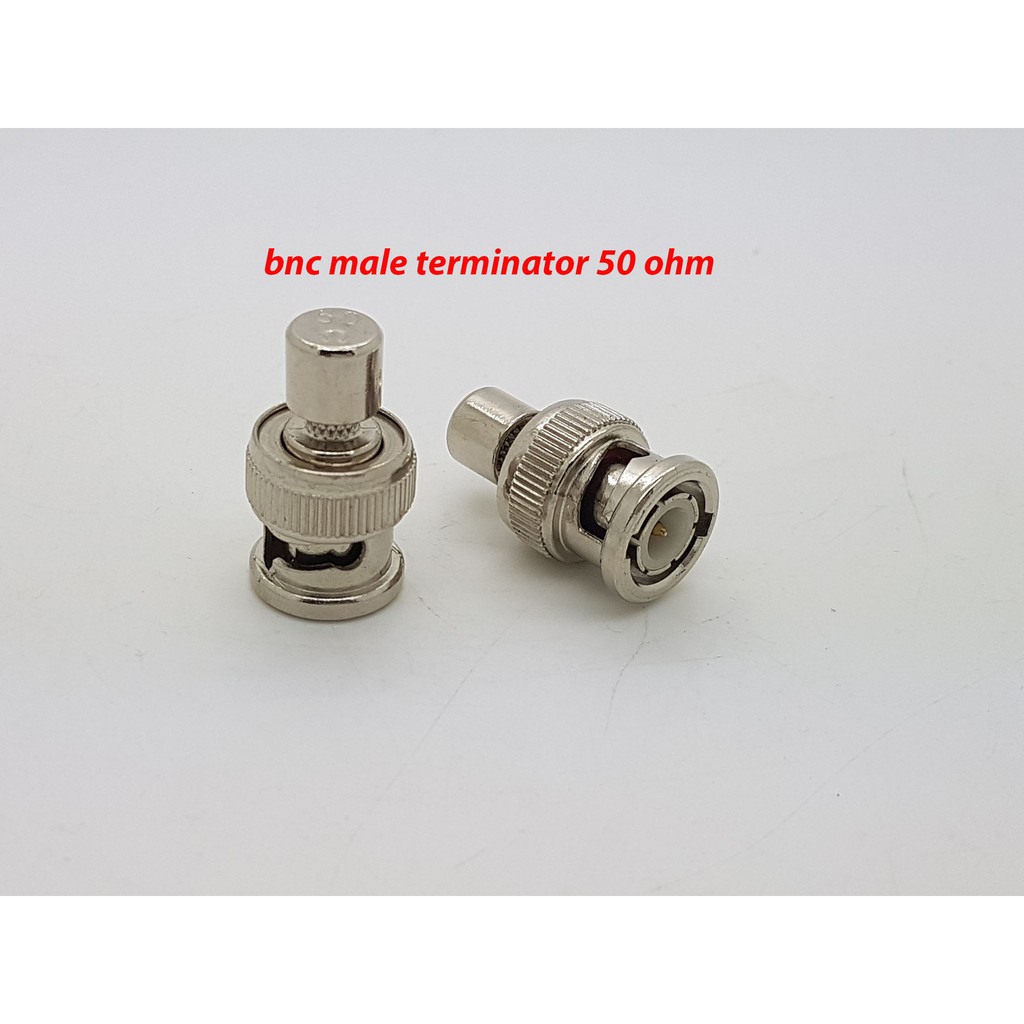 50 ohm connector bnc male terminator