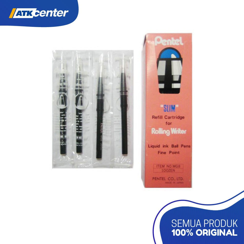 

PENTEL MG-8 (Refill Ballpoint Pentel Rolling Writer RS3 / TR400)