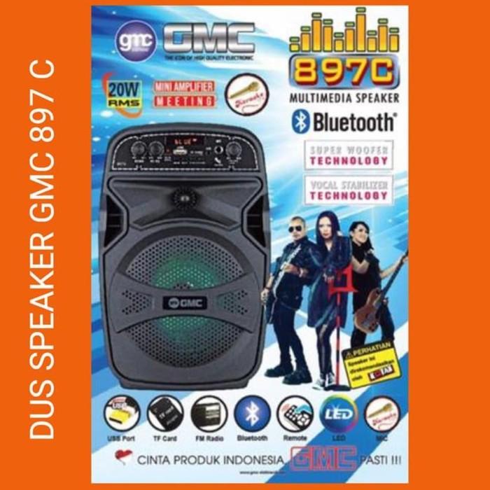 Speaker Ampli Multimedia Bluetooth Gmc 897C Meeting Multifungsi