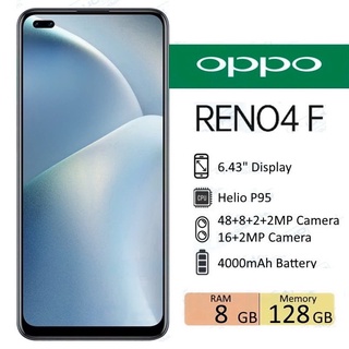 Oppo Reno 4F Ram 8/128 GB Second Mulus