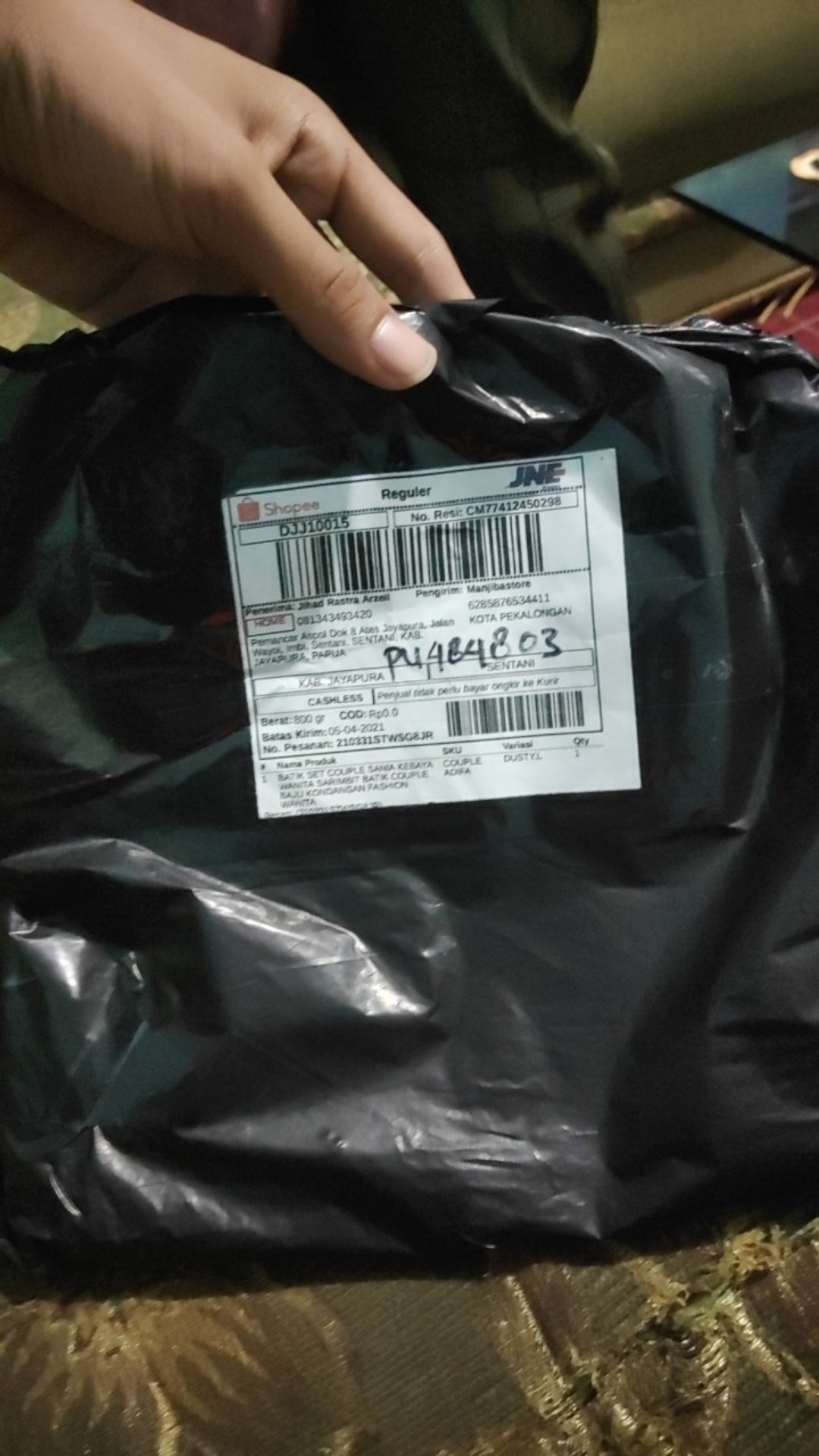 Batik Set Couple Sania Kebaya Wanita Sarimbit Batik Couple Baju Kondangan Fashion Wanita