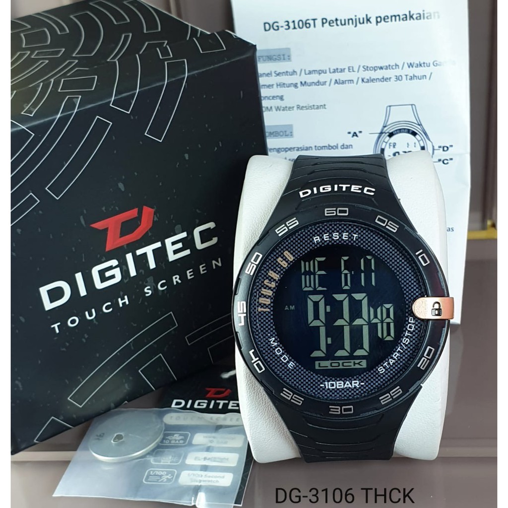 Jam Digetec layar sentuh